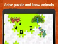 Animal jigsaw puzzle for kids Screen Shot 4