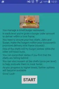 Burger Maker Challenge Screen Shot 0