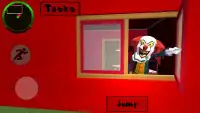 Hello IT Clown Neighbor. Scary House Escape 3D Screen Shot 1