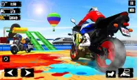 Mega Ramp Bike Race 3d Bike Stunt- Racing Games Screen Shot 8
