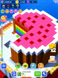 Tower Craft 3D - Game Bangunan Screen Shot 10