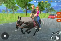Offroad Horse Taxi Driver – Passenger Transport Screen Shot 0