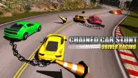 Chained Car Stunts Driver Racing Screen Shot 0