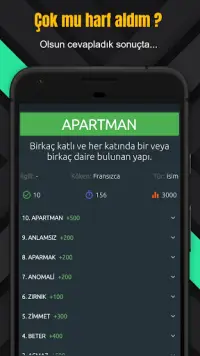 Kelime Oyunu - 14 soru, 4 dakika Screen Shot 2
