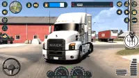 Cargo Truck Sim 3D Driver Game Screen Shot 1