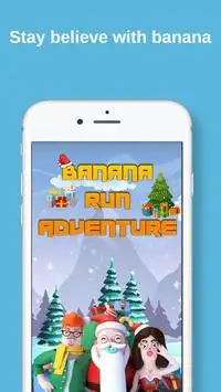 Banana Run Adventure - Banana Rush 3D Screen Shot 0