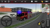 ألعاب رجال الاطفاء - محاكاة مكافحة الحرائق Screen Shot 1