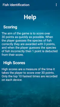 Fish Identification Game Screen Shot 4
