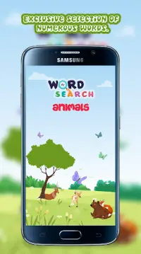 Word Search Animal Puzzle Screen Shot 0