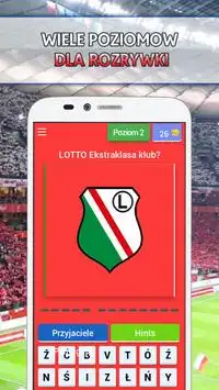 Logo quiz Polska piłka nożna Screen Shot 0