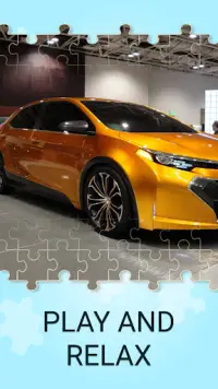 Yapboz yapbozları Toyota Corolla araba Screen Shot 7