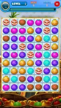 Fruit Crusher Match Game Screen Shot 2