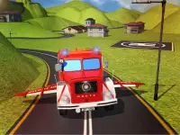 Fliegen Feuerwehrmann -LKW Screen Shot 8