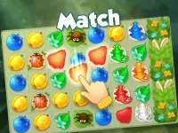 Bloomberry match-3 story. Merge fruits & decorate! Screen Shot 15