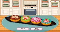 Donut Shop Cooking Games Screen Shot 0