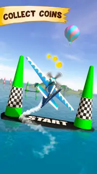 Flugzeug Pilot Flugsimulator 3D-Spiel Screen Shot 2