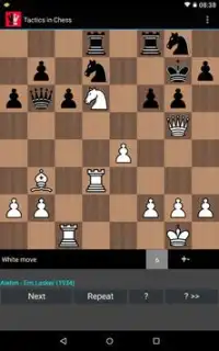 Tactics in Chess Screen Shot 3