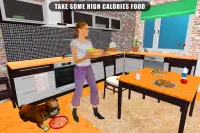 Virtual Super mom Fitness sim Screen Shot 4