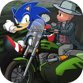 Sonic Vs Baby Boss Speed Race