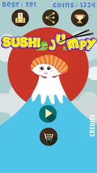 Sushi Jumpy Screen Shot 0