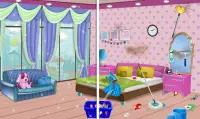 Mommy Laundry Shop Games: Cloth Washing & Cleaning Screen Shot 1