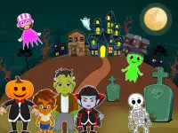 Pretend Play Ghost Town: Haunted House Game Screen Shot 0