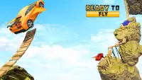 Flying Car Mountain Stunts Screen Shot 3