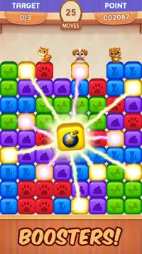 Mission Rescue - Blast Toy Cubes and Save Pets Screen Shot 2