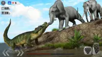 Hungry Animal Crocodile Games Screen Shot 1