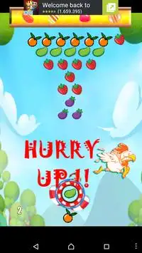 Fruit Bubble Shooter Screen Shot 1