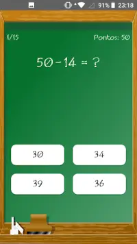 Jogos de Matemática - Prática Matemática Screen Shot 2