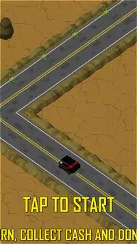 Driving Car ZigZag Screen Shot 0