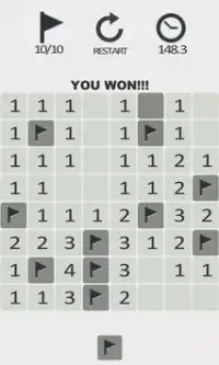 Minesweeper Windows Retro Game Screen Shot 2