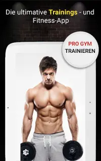 Pro Fitness-Studio Workout (Fitness-Training) Screen Shot 0