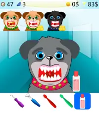 permainan dokter gigi hewan Screen Shot 2