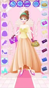 Princesa vestir _ Queen Castle juego para niñas Screen Shot 1