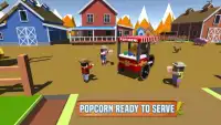 Profesional de Corn Farm: Blocky Farmer Simulator Screen Shot 17