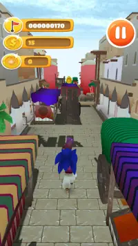 Desert Hedgehog Dash Running Screen Shot 1