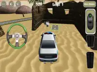 Desert Police Parking 3D Screen Shot 3