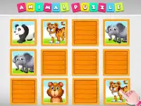 Animals Jigsaw Puzzle for Kids: Preschool Screen Shot 3