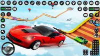 บ้า ทางลาด รถยนต์ แข่งรถ เกม Screen Shot 3