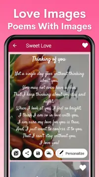 Love Poems for Him & Her Screen Shot 5