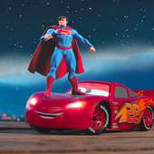 Super Mcqueen hero car - Lightning racing