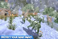 beruang keluarga fantasi hutan Screen Shot 3