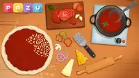 Giochi di cucina di pizza per bambini Screen Shot 1