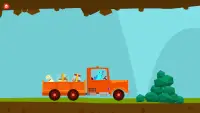 恐竜トラック - 子供向けのカーシミュレーターゲーム Screen Shot 0