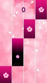 Sakura Piano Tiles Screen Shot 0