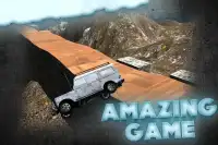 Offroad Jeep Driving Snow 3D Screen Shot 0
