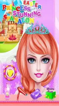 Easter Princess Stunning Spa games for girls Screen Shot 3
