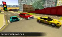 3 डी लिमो कार पार्किंग Screen Shot 2
